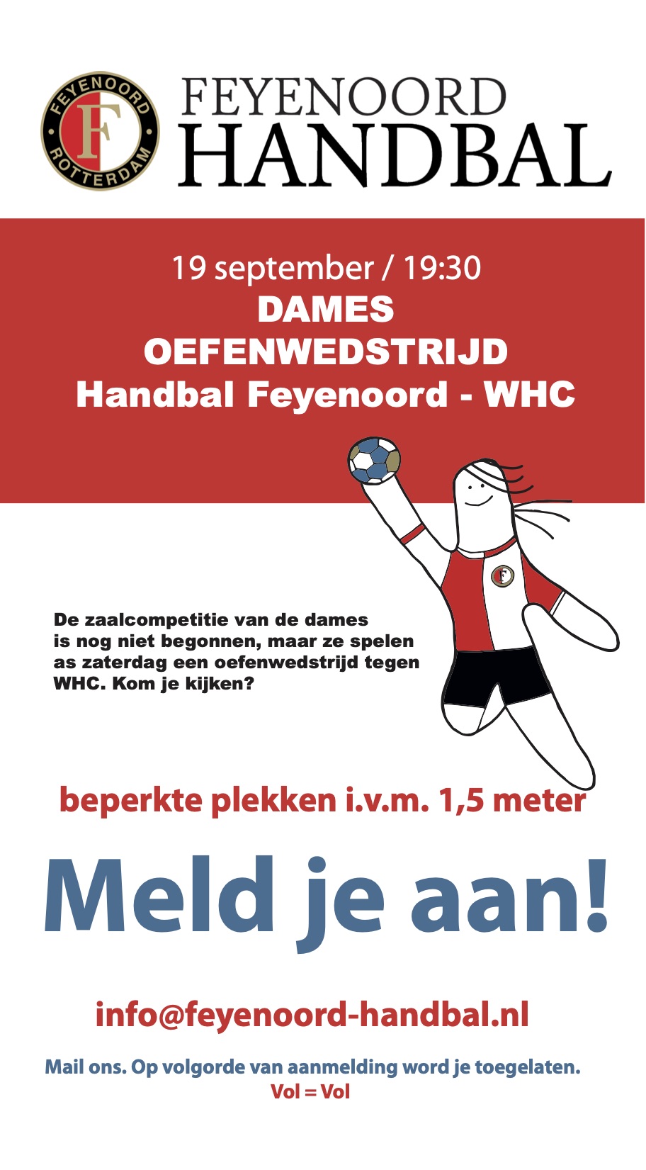 Feyenoord WHC oefen dames