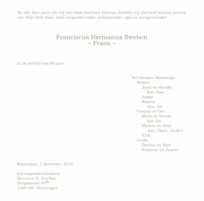 frans sweben links