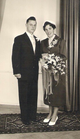 hetty en aat keehnen 60 jaar getrouwd 1